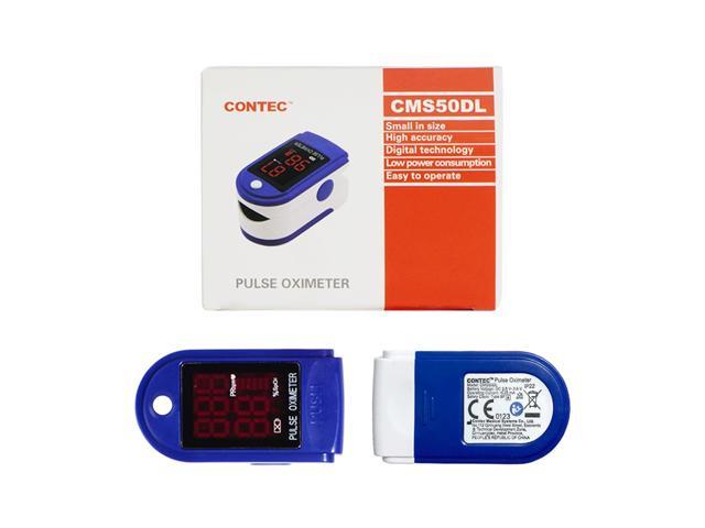 CMS50DL Pulse Oximeter Fingertip, fingertip Blood Oxygen Saturation Monitor with Pulse, Oximeter Finger Oxygen Readings, Heart Rate and Fast Spo2 Reading Oxygen Meter, Made by CONTEC!