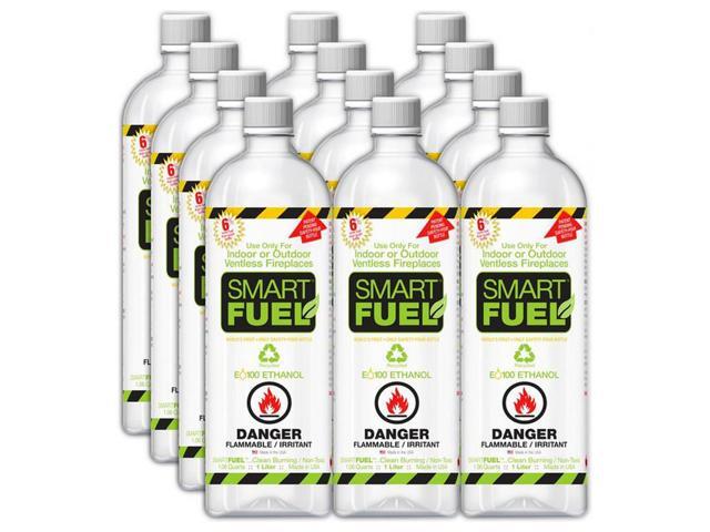 Anywhere Fireplace Sf12 Smart Fuel Liquid Bio Ethanol Fuel 12 Pack