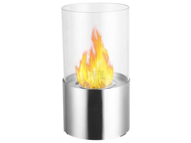 Ignis Circum Stainless Steel Tabletop Ethanol Fireplace 11 5 Newegg Com