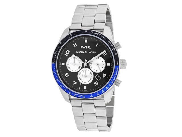 michael kors men's crystal watch