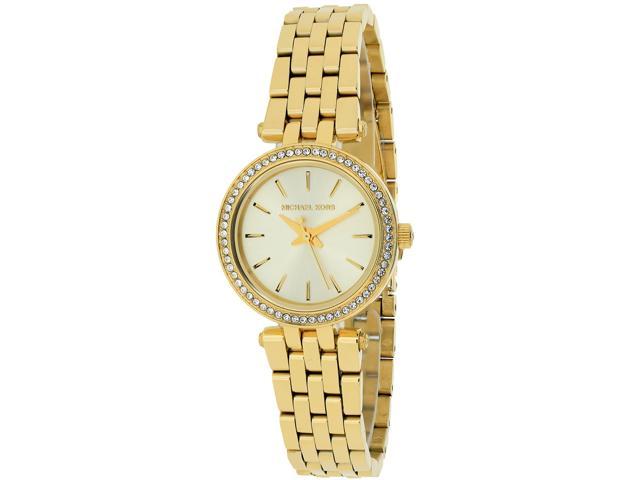 michael kors mini darci watch gold