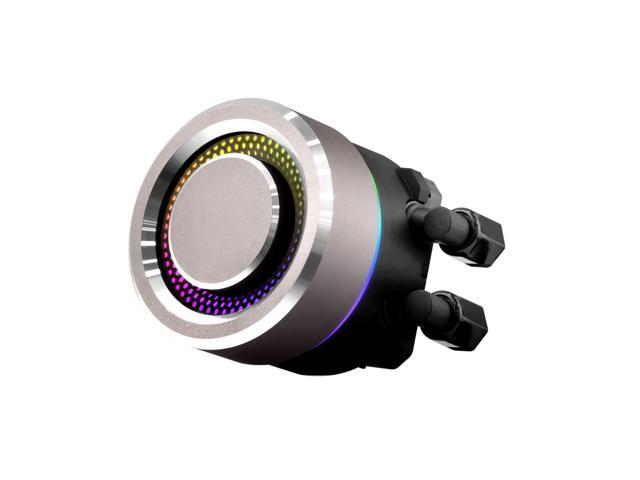 LIAN LI GALAHAD AIO 360 RGB BLACK, Triple 120mm Addressable RGB Fans AIO  CPU Liquid Cooler