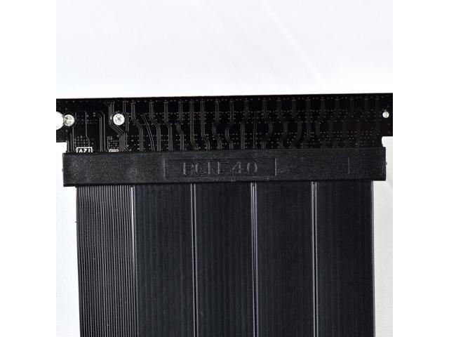 LIAN LI Premium PCI-E 16X 4.0 Black Extender Riser Cable 200mm ---PW-PCI-420