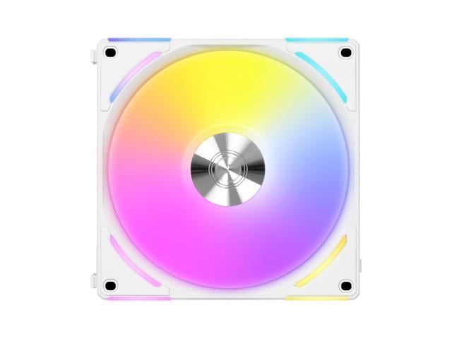 LIAN LI UNI Fan AL140 V2 RGB White Single Fan Pack without