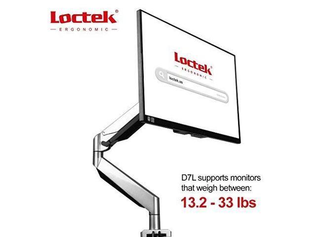 loctek monitor mount heavy duty gas spring