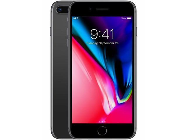 Refurbished: Apple iPhone 8 Plus 64GB Space Gray (Unlocked) Grade