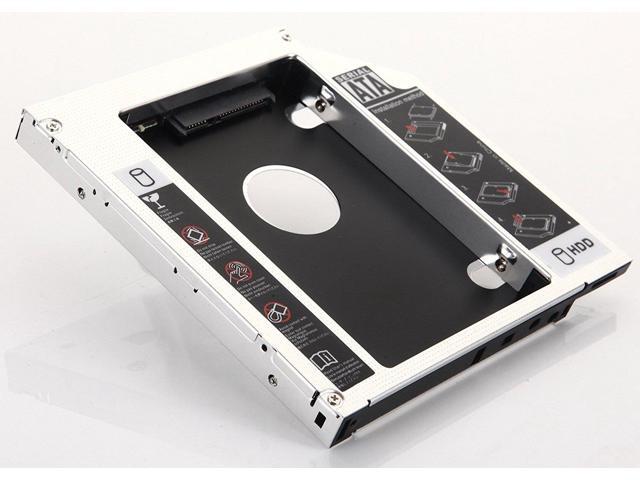 2nd 2.5/" HDD SSD SATA Hard Drive Caddy Adapter for Dell Latitude 3340 3440 3540