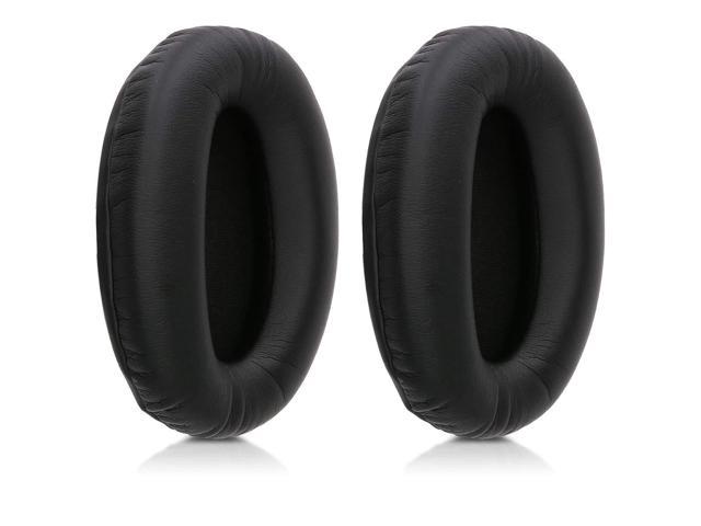 Kwmobile 2x Earpads Compatible With Sony Mdr 1000x Wh 1000xm2 Pu Leather Replacement Ear Pads For Headphones Black Headphones Accessories Newegg Com