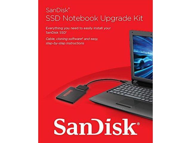 I stor skala At øge fersken SanDisk SSD Notebook Upgrade Kit - SDSSD-UPG-G25 Internal SSDs - Newegg.com