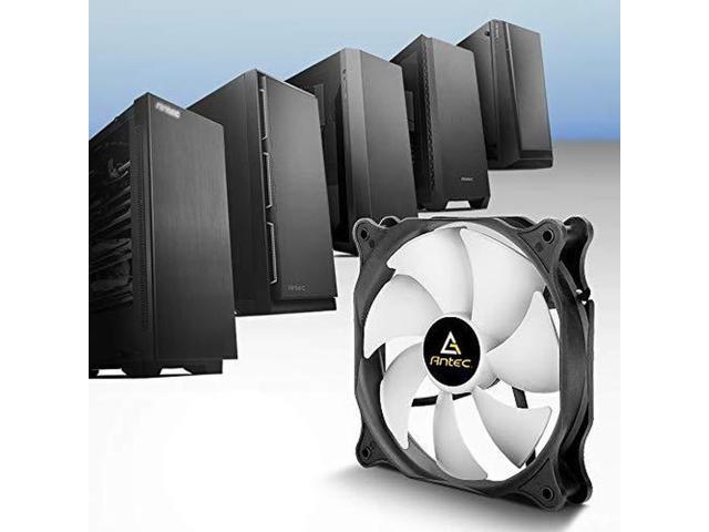 Antec 120mm Case Fan PC Case Fan High Performance PF12 Series 5 Packs 3-pin Connector 