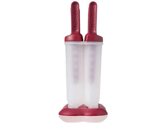 Tovolo Twin Popsicle Molds with Sticks Ice Pop Maker BPA Free Food Safe  Dishwash