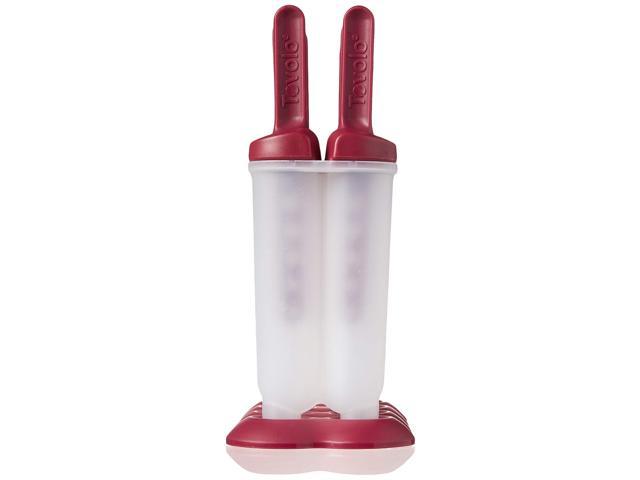 Tovolo Twin Popsicle Molds with Sticks Ice Pop Maker BPA Food Safe