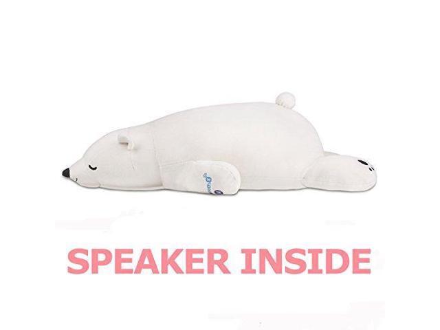 Stuffed Animal Polar Bear Pillow Plush Toy With Rechargeable