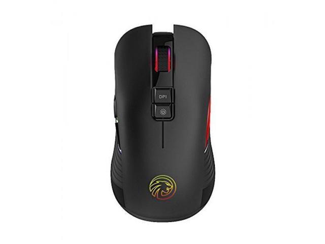 Tenmos M600 Rechargeable Wireless Mouse Silent Click Optical Gaming Mice for PC