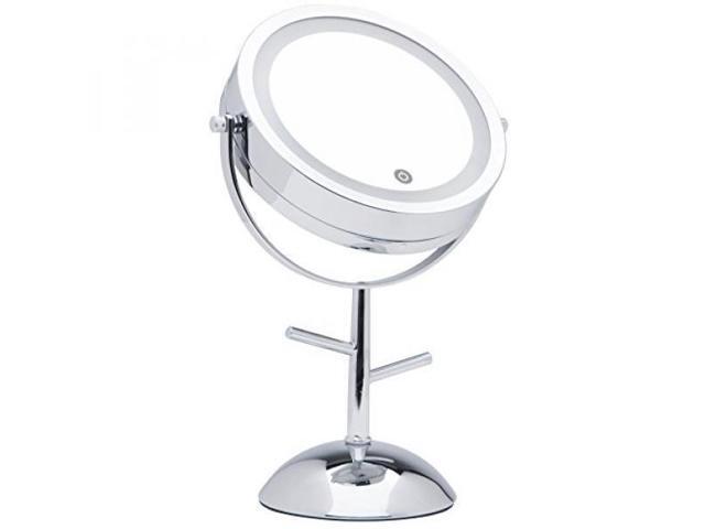 Mirrorvana 7 Inch Dual Sided Magnifying Led Lighted Vanity Makeup Magnifying Led Lighted Vanity Makeup
