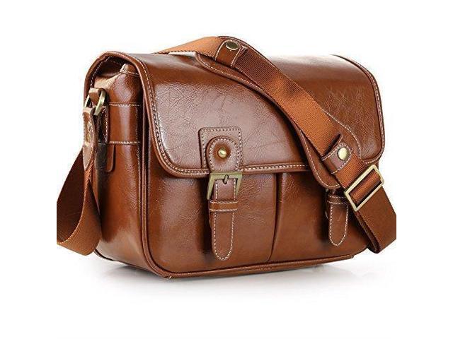 leather dslr camera bag