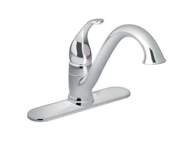 Moen 7825 Camerist One Handle Low Arc Kitchen Faucet Chrome Newegg Ca