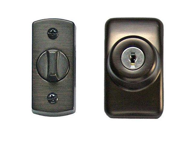 Ideal Security Gl Keyed Deadbolt For Storm And Screen Doors Easy