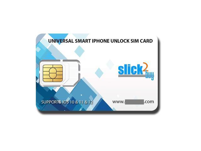 Slick2buy Smart Unlock Sim Compatible With Iphone Xs Xr Xs Max