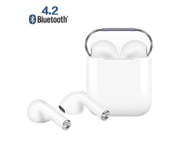 Wireless Headset Stereo Bluetooth Headset in-Ear Built-in Handsfree Microphone for Apple Airpods Android//iPhone Wireless Bluetooth Headset