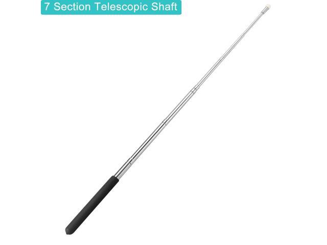Extends to 39 BonyTek Retractable Classroom Electronic Whiteboard Presentation Teaching Pointer Stick for Teachers Coach Presenter with A Lanyard /& Felt Nib 2 Pcs Telescoping Teachers Pointer