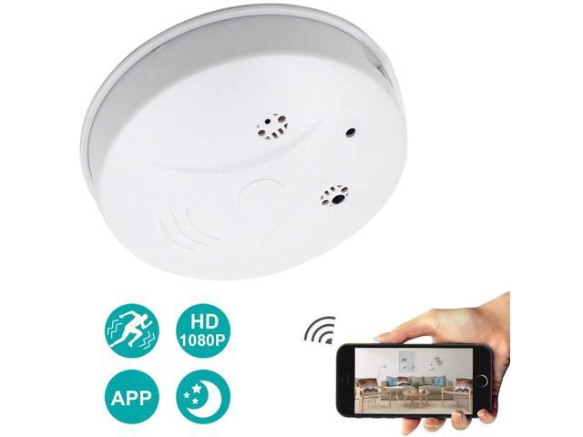 Mini HD Spy Camera Hidden Camcorder Smoke Detector Home Survillence Nanny Cam US