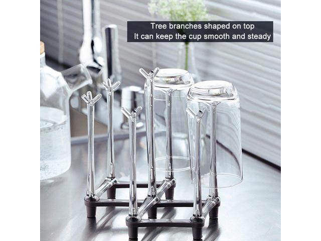 Marbrasse Retractable Cup Drying Rack Drinking Glass And Sports