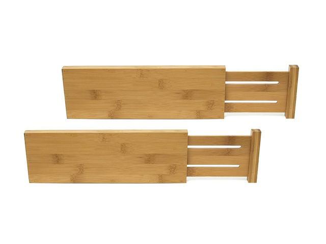 Lipper International 8895 Bamboo Wood Custom Fit Adjustable