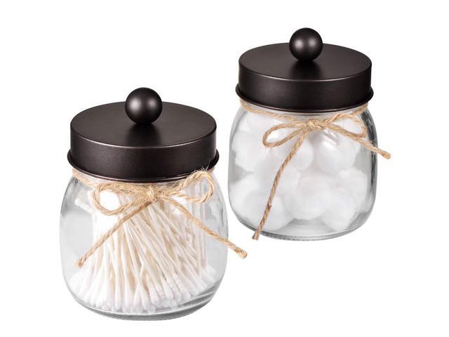 Sheechung Mason Jar Bathroom Apothecary Jars Rustproof Stainless Sheechung Mason Jar Bathroom Apothecary