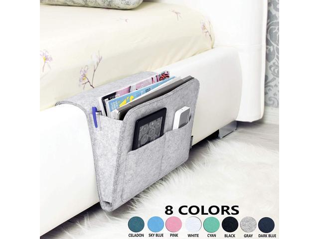 Bedside Caddy New Design Large Size 9 4 X 13 Inch Gray Laptop Holder 100 Handmade Dorm College Room Bunk Bed Hospital Kids