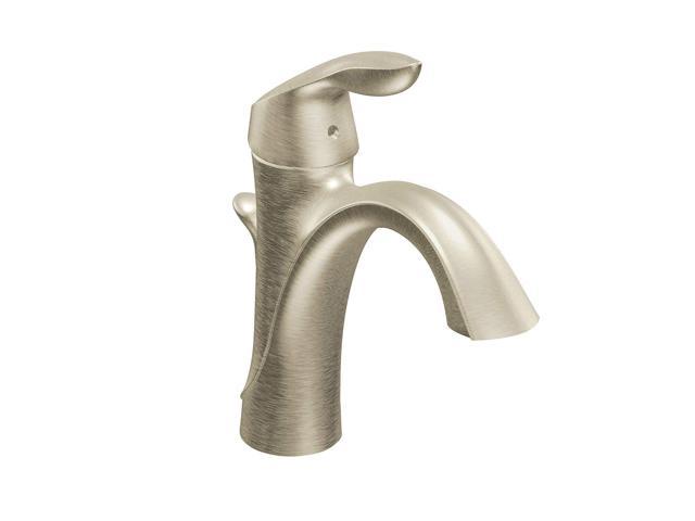 Moen 6400bn Eva One Handle High Arc Bathroom Faucet Brushed