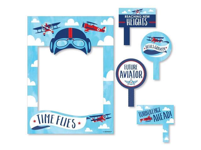 airplane photo booth props