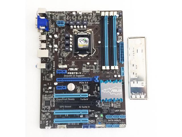 ASUS P8B75-V LGA 1155 Intel B75 HDMI SATA 6Gb/s USB 3.0 ATX Intel Motherboard