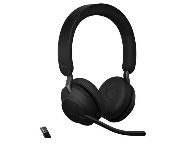 Jabra Evolve2 65 USB-A MS Stereo - Black Wireless Headset / Music Headphones