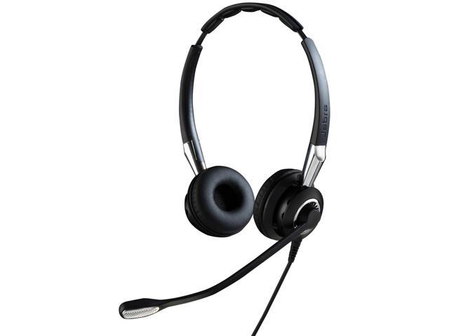 Jabra 2400 II USB DUO CC Wired Call Center Headset for Softphone with Noise Cancelling Microphone, Optimized for Unified Communication