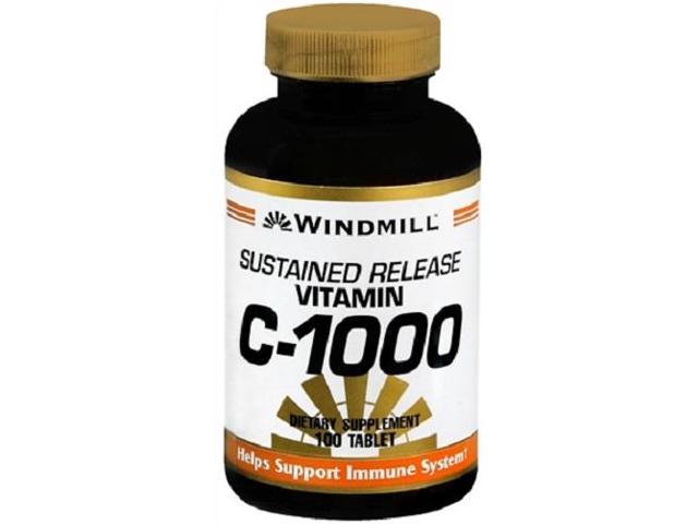 Windmill Windmill C 1000 Sustained Release Tabs 100 S Windmill Newegg Com