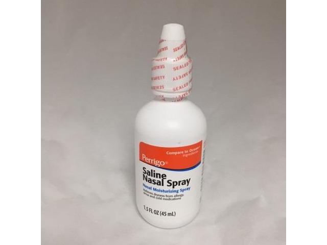 saline solution nasal spray