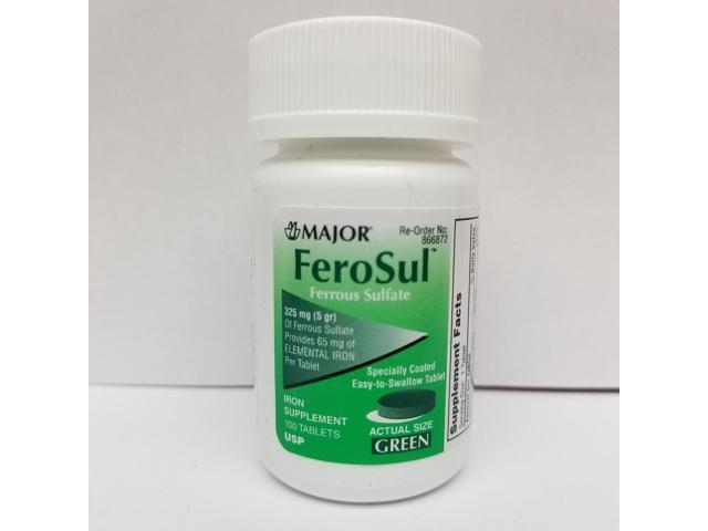 what is the best time to take ferrous sulfate