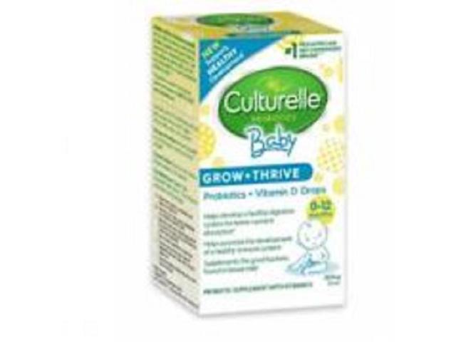 Photo 1 of Culturelle Baby Probiotics & Vitamin D Drops, .30oz J1750, Exp. Nov 2023