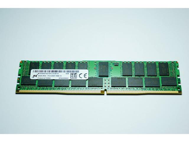 Micron 32GB PC4-19200 DDR4-2400MHz ECC Registered CL17 