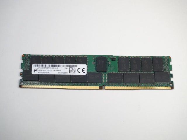 MICRON 32GB DDR4 2133 RDIMM 2Rx4 CL15 PC4-17000 1.2V 288-PIN SDRAM MODULE