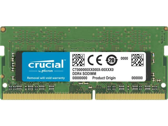 Crucial 32GB Single DDR4 3200 MT/s CL22 SODIMM 260-Pin Memory -  CT32G4SFD832A