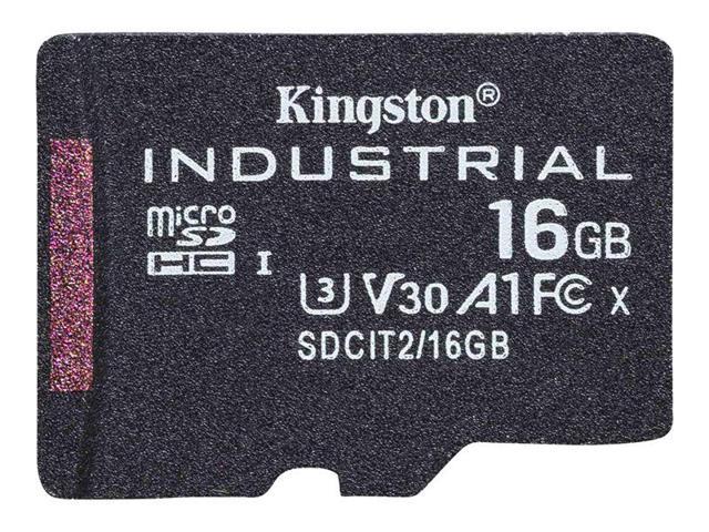 Industrial - Carte mémoire flash (adaptateur microSDHC - SD inclus(e)) - 8  Go - A1 / Video Class V30 / UHS-I U3 / Class10 - microSDHC UHS-I