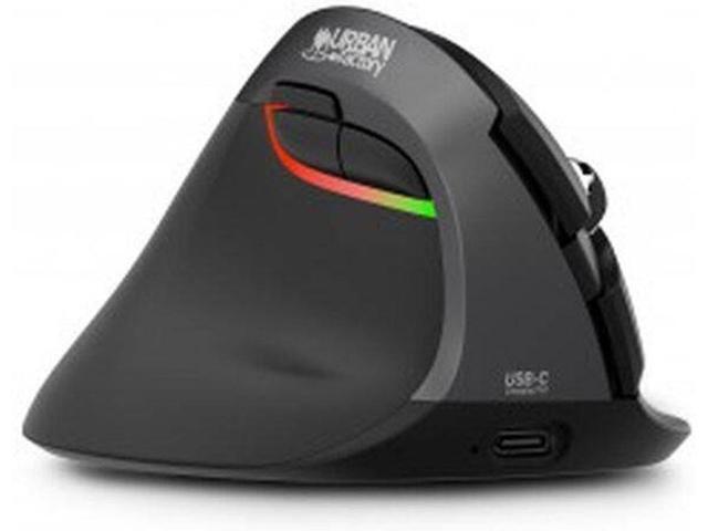 ERGO PRO VERTICAL ERGONOMIC MOUSE WIRELESS 2.4GHz. BLEUTOOTH & WIRED MOUSE - for LEFT Handed