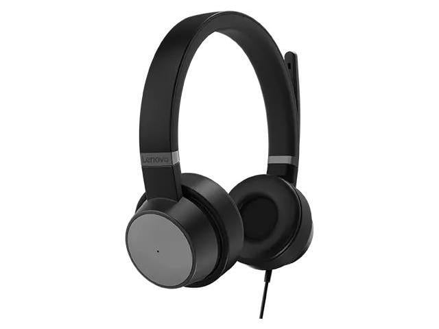 Lenovo 4XD1C99223 Circumaural Go Wired ANC Headset (Thunder Black ...