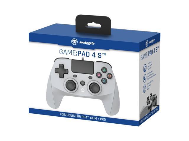 mot lezing bijnaam Snakebyte Gamepad for Playstation 4 - Wired PS4 Controller with 3m Cable -  Nostalgic Playstation One Grey - Newegg.com