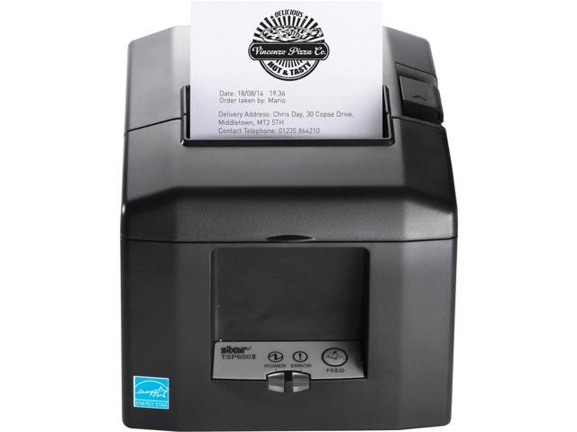 Star TSP650 Thermal POS Receipt Printer Parallel with Power Supply Model 651C 