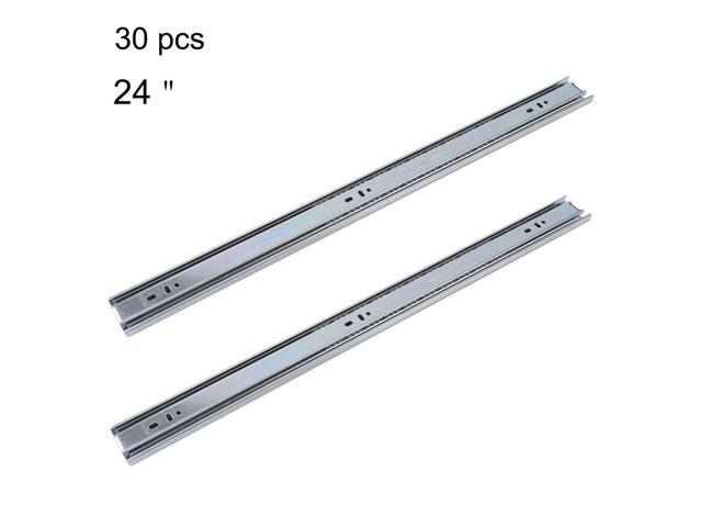 Full Extension Ball Bearing Drawer Slides 24 Inch Mute Rails