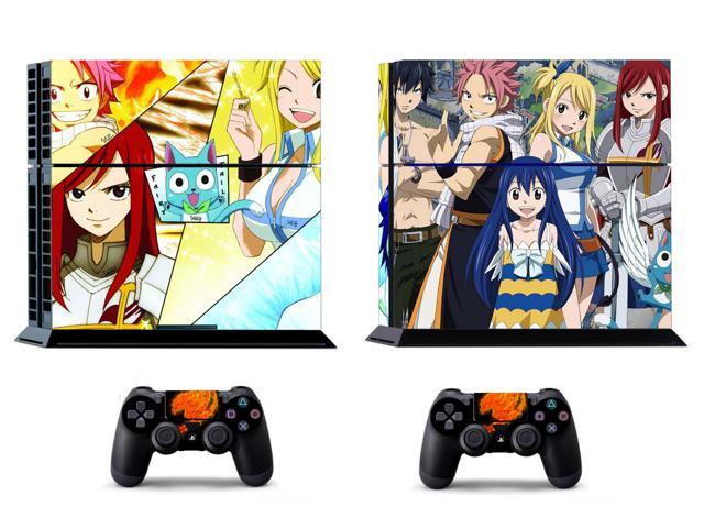 Fairy Tail 3 Vinyl Skin Sticker For Sony Ps4 Playstation 4 And 2 Controller Skins Stickers Newegg Com