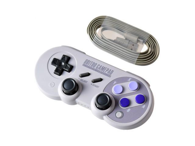 8bitdo Sn30 Pro Bluetooth Wireless Controller Gamepad For Windows Android Macos Stream Nintendo Switch Newegg Com